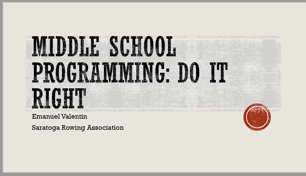 Middle School Programming PDF